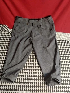 Stromberg Dark Grey Wool Golf Knickerbockers StylePants -  Mens 38 - Picture 1 of 13
