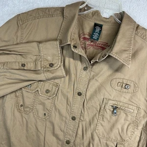 Camicia vintage anni 90 Ralph Lauren Dry Goods sport pesca a mosca taglia 3X utility hipster - Foto 1 di 13