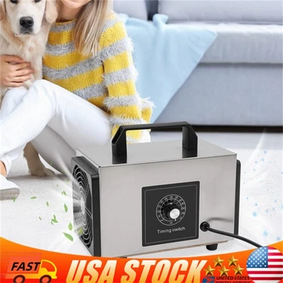 Máquina Generadora de Ozono 10g/h Purificador de Aire y Eliminador de Olores para Uso Doméstico Foto 1 de 4