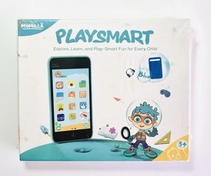PlaySmart Kinder Smartphone von Momilla - Touchscreen mit Kamera - Blau - 2025 - Bild 1 von 5