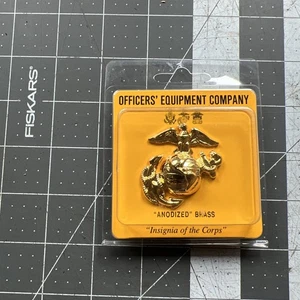 1 1/2" ANODIZADO CUERPO DE MARINES DE EE. UU. USMC GLOBO TERRÁQUEO Y SOMBRERO ANCLA NO INCLUIDO - Imagen 1 de 9