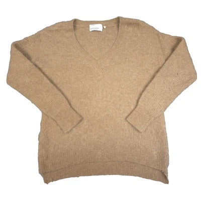 Commonry Jumper womens 14 brown Long Sleeve alpaca blend sweater winter Size 14 - Image 1 of 4