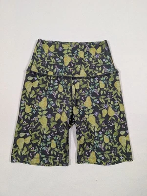 Beyond Yoga Spacedye Keep Pace 7” Pantalones Cortos de Bicicleta Pequeños Plateados Niebla Verde Pera Foto 1 de 4