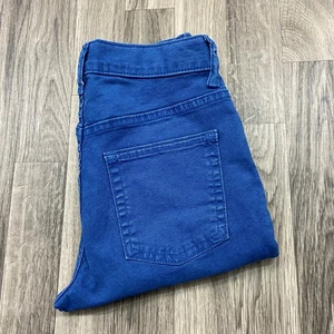 GAP Stretch Skinny Mid Rise Blue Denim Jeans Youth Girl's Size 14 Slim - Picture 1 of 11