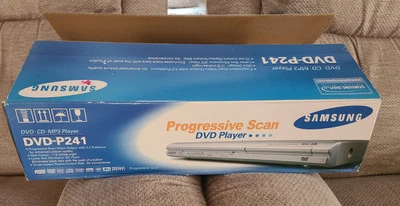 REPRODUCTOR DVD-CD-MP3 SAMSUNG DVD-P241 ESCANEO PROGRESIVO Foto 1 de 4