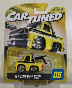 NEW 2025 CarTuned Series 3 Hobby Alternate '87 Chevy C10 Tow Truck City Tow - Picture 1 of 2