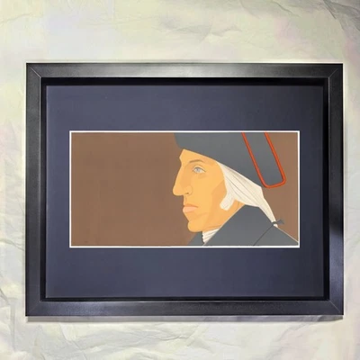 Arte Alex Katz "George Washington" enmarcado personalizado Foto 1 de 3