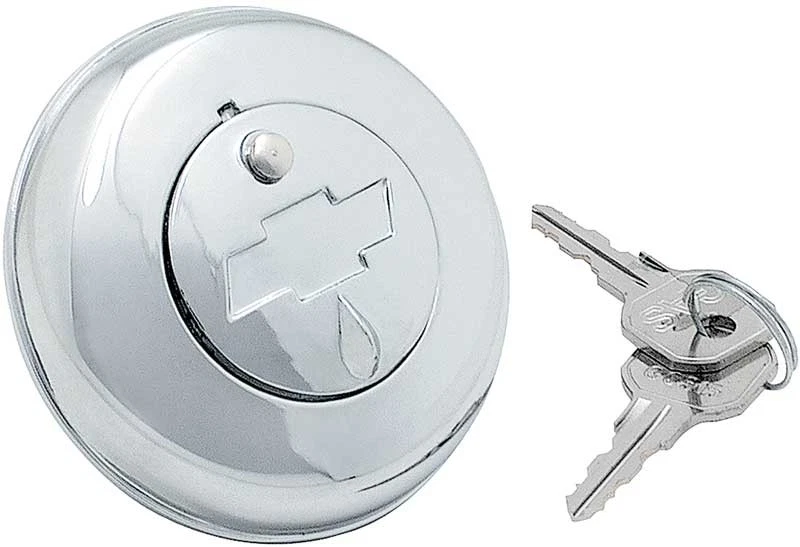 1947-63 Chevrolet Truck; Bow Tie Locking Vented Fuel Cap with Keys - Изображение 1 из 1