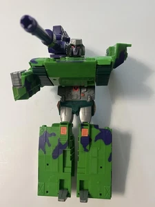 Vintage Transformers Megatron 10" Action Figure Hasbro 1992 Green Tank Toy - Afbeelding 1 van 6