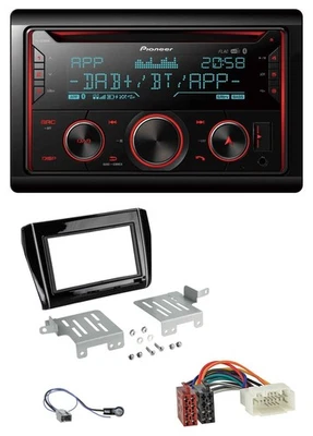 Pioneer 2DIN DAB MP3 Bluetooth USB CD Autoradio für Suzuki Swift ab 17 schwarz g - Bild 1 von 4