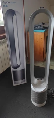 Dyson Pure Cool TP00 Purificatore d'Aria Elettrico con Cavo - Bianco/Argento - Immagine 1 di 3