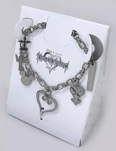 Kingdom Hearts Keychain Mascot Character Monogram Black Bag Charm Iii Square En - Picture 1 of 1