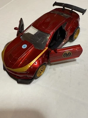 Chevrolet Camaro SS 1969 Iron Man serie Marvel Jada 1/32 modelo de coche Avengers Foto 1 de 4