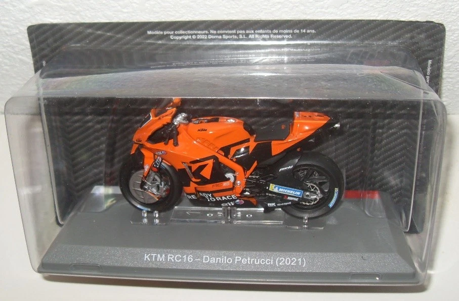DANILO PETRUCCI (2021) • KTM RC16 MOTO GP 1/18 ALTAYA - Image 1 of 1
