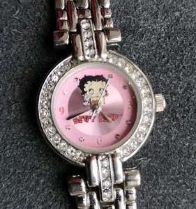 Betty Boop Ladies Quartz Wristwatch. Vgc. Good Working Order. New Battery Fitted - Picture 1 of 6