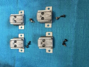 1970 Only Dodge Charger B-BODY INTERIOR HEALINER SEAT BELT BRACKET BlackPlastics - Picture 1 of 9