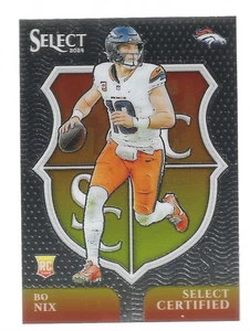 BO NIX 2024 Panini Select Certified #4 Rookie RC Broncos - Foto 1 di 3