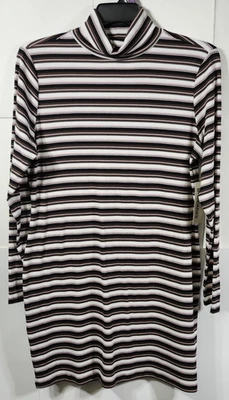 No Boundaries Women’s Striped Dress Size XXL 20 Long Sleeve NEW - Image 1 of 4