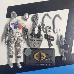GI Joe 50th Cobra ARCTIC BAT 2014 100% Complete 25th POC - Picture 1 of 3
