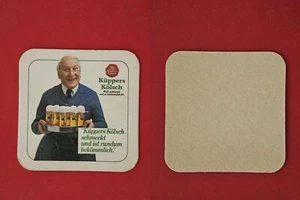 Küppers Kölsch Mann mit Tablett Brauerei Bierdeckel Coaster Beermat - Picture 1 of 1