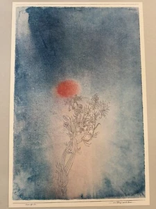 Paul Klee Vintage Art Print The Plant And Its Enemy / La planta y tu enemigo - Imagen 1 de 9