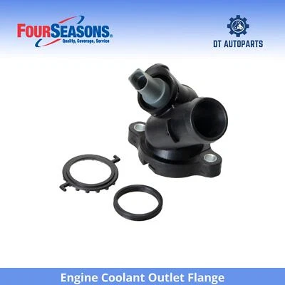 For 2005-2014 Volkswagen Jetta 2.5L L5 Engine Coolant Outlet Flange 4 Seasons - Image 1 of 4