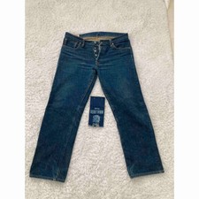 Oni Denim Men Size W34 Inches 20 Oz Denim Pants Indigo Jeans Japan Original