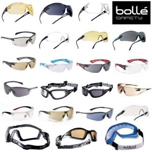 Bolle Range of Safety Glasses Premium Protection Specs Anti-scratch Anti-fog 