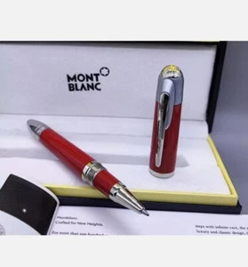 Luxury Montblanc Great Characters Enzo Ferrari Special Edition Ballpoint Pen - Picture 1 of 4