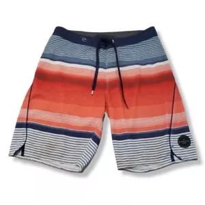 Rip Curl Marge Aggrolite Shorts Size 32 Board Shorts Swimwear Stripes Colorful  - Picture 1 of 7