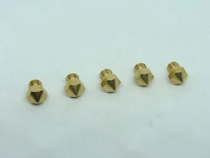 Paquete de 0,2 mm - 5 piezas boquilla MK10 latón sólido extrusora de roscos Hotend Hot End - Imagen 1 de 14