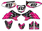 2006-2022 Ttr 50 Race Series Pink Senge Graphics Kit Compatible With Yamaha