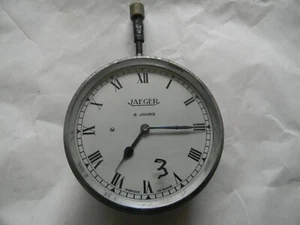 mechanische Uhr Gehäuse Jaeger 8 Tage Durchmesser 8,5 für Auto 30er-50er Jahre Sport - Bild 1 von 3