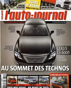 L'AUTO JOURNAL n°723 - Imagen 1 de 1