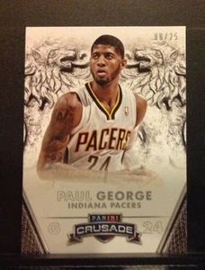 2013/14 Panini Crusade Silver PAUL GEORGE #59 Pacers 8/25 made fresno state - Bild 1 von 1