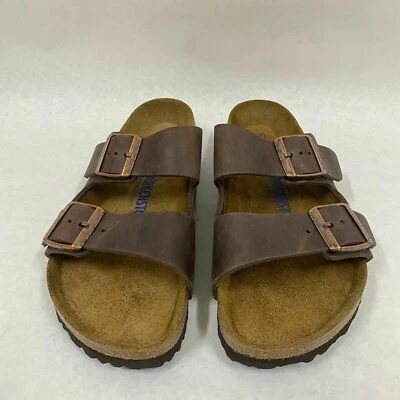 New w/o Box Birkenstock Arizona Habana Soft Footbed Regular - Select Size - Image 1 of 4