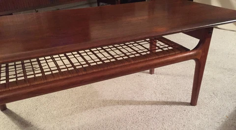 TRIOH Teak Coffee Table VINTAGE 1960'S!!! Cover