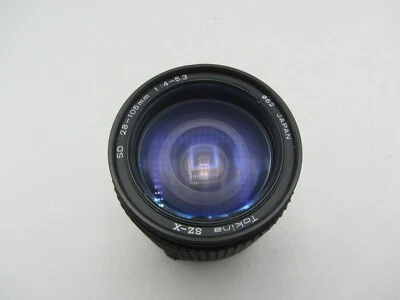 Tokina SZ-X SD Zoom 28-105mm F4-5.3 MD Mount Lens For SLR/Mirrorless Cameras - Image 1 of 4
