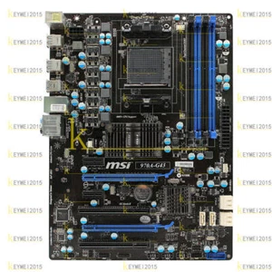 FOR MSI 970A-G43 Motherboard MS-7693, Socket AM3+, AMD 970 Chipset, DDR3 Memory - Picture 1 of 1