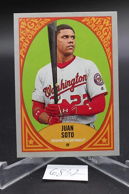 2019 Topps Heritage - New Age Performers #NAP-15 Juan Soto - Image 1 of 2