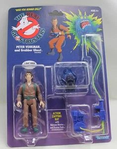 The Real Ghostbusters Peter Venkman & Grabber Ghost Figure Action Figure - Picture 1 of 2
