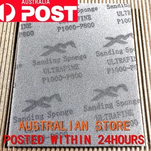 XM Softback Sanding Sponge - Ultrafine #800—#1000 Grits (Size: 114mm x 139mm) - Picture 1 of 2