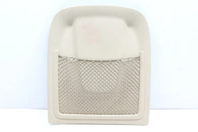 2012 AUDI A6 FRONT LEFT BACK SEAT PANEL POUCH TAN N1F KP 8R0 881 969 12 14 16 17 - Image 1 of 3