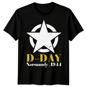 Camiseta Family Star Normandía Día D 1944 Segunda Guerra Mundial Historia Militar #DD - Imagen 1 de 19
