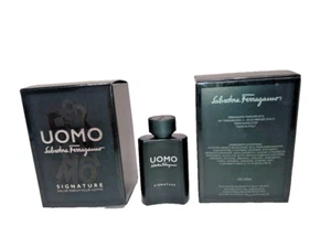 SALVATORE FERRAGAMO UOMO SIGNATURE EDP POUR HOMME SPLASH MINI - 0.17 OZ IN BOX - Picture 1 of 1