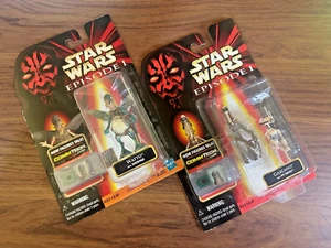 Star Wars Episode 1 Commtech Holographic Chip Gasgano & Watto Set Hasbro 1998 - Picture 1 of 6