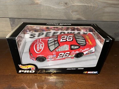 Hot Wheels Nascar 1/24 Diecast Johnny Benson #26 Betty Crocker Ford Novo 1997 UER - Imagem 1 de 4