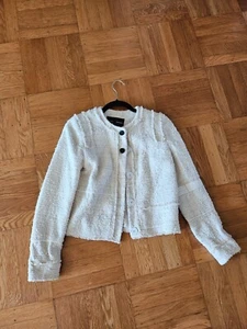Proenza Schouler ivory tweed jacket US 4 - Picture 1 of 9