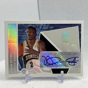 2005-06 Topps Luxury Box The Machine /124 Johan Petro #TMA-JP Rookie Auto RC - Picture 1 of 6