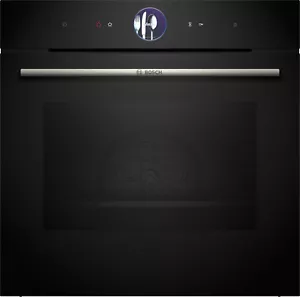 Bosch,HRG7764B1, Einbau-Backofen mit Dampfunterstützung, Schwarz ,EEK:A+ - Bild 1 von 7
